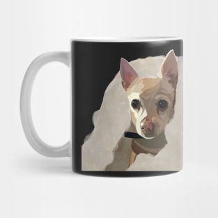 Chihuahua under blanket Mug